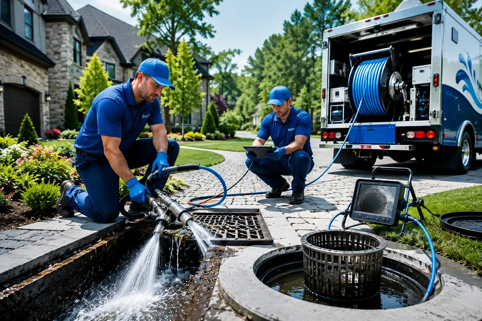 Local outdoor drain cleaning professionals in Pikesville, MD