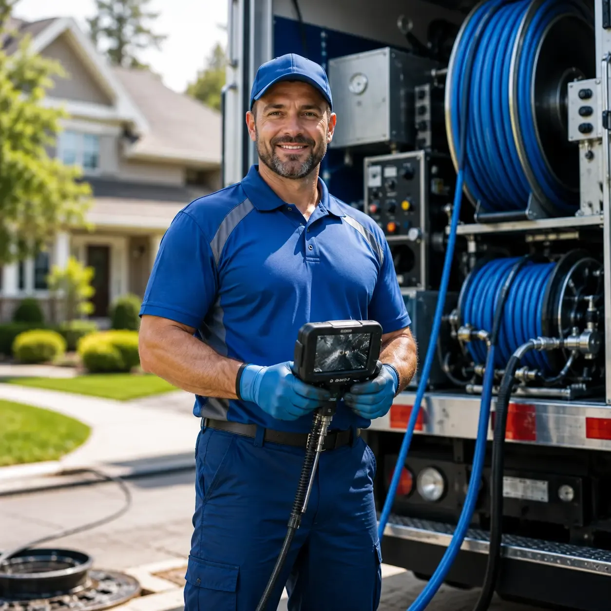 Local outdoor drain cleaning specialists in Pikesville, MD